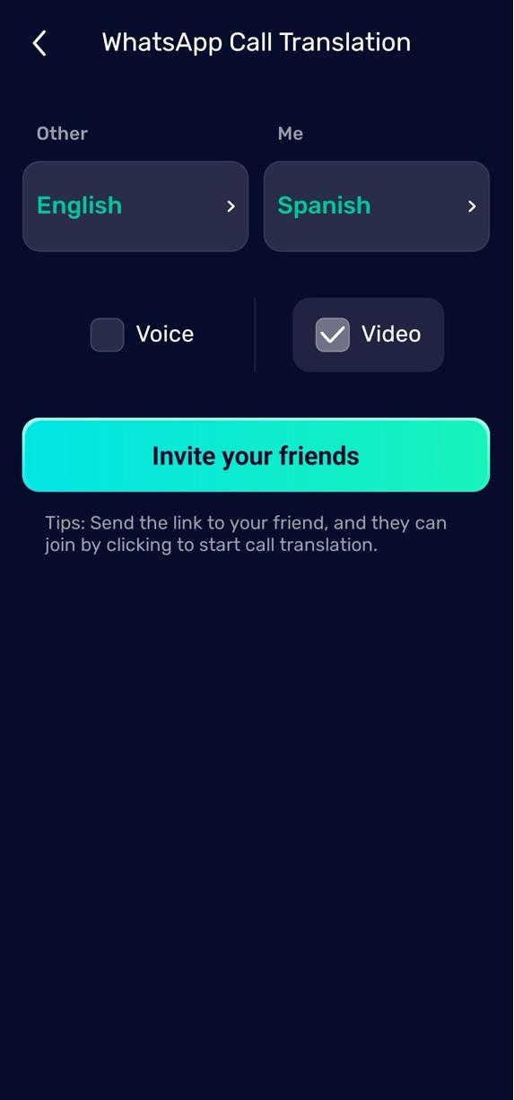 Voice Call Translation