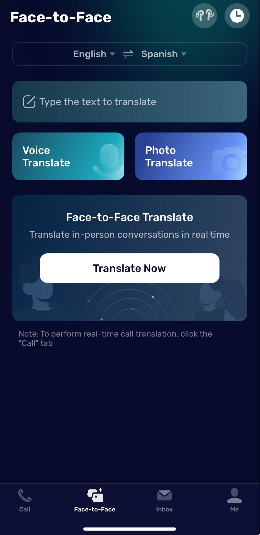 Face-to-Face Translation