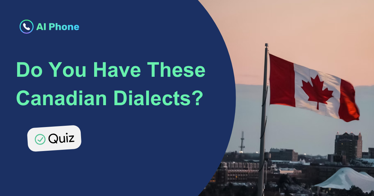 Canadian Dialect Quiz