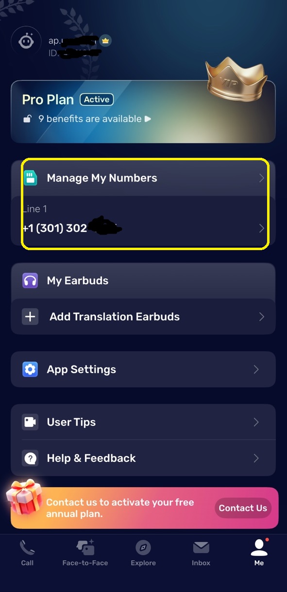 AI-Phone Second Number