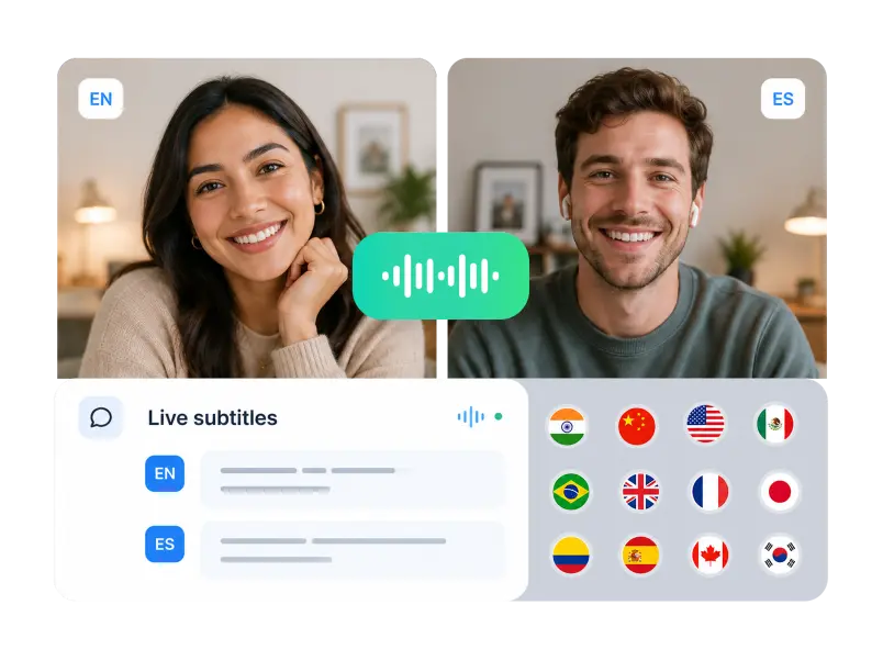 Talk with Live Translation