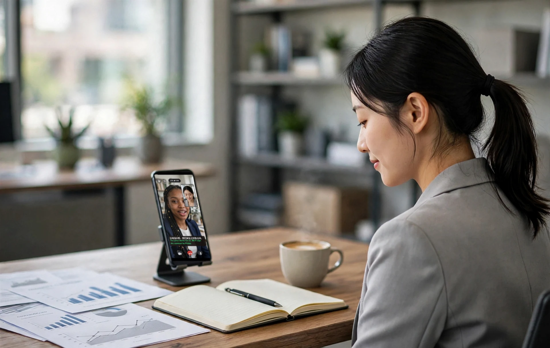 Work and cross-border business calls